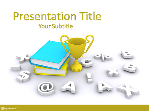 Educational Competition PowerPoint Template